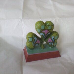 Jim Shore Shamrock Figurine